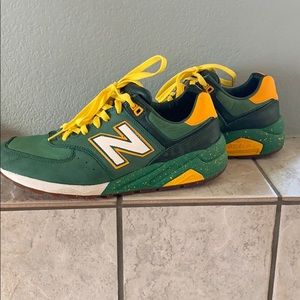 New balance green and yellow sneakers size 8.5